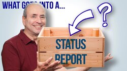 What goes into a Project Progress or Status Report? Instructional Video
