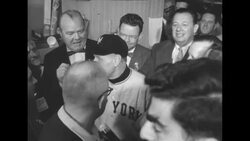 The New York Giants defeat the Cleveland Indians in the 1954 World Series News Clip