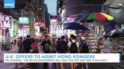 PM Says U.K. Could Admit Millions From Hong Kong Over New Security Law News Clip
