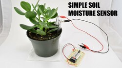 SImple Soil Moisture Sensor Circuit Instructional Video