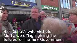 Starmer says ‘nobody targeting PM’s wife’ as he continues to defend attack ads News Clip