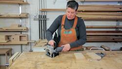 How to Use a Biscuit Joiner for Woodworking Instructional Video