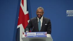 Cleverly hits out at 'keyboard warrior' Reform UK during conference speech News Clip