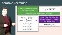 Using Iterative Formulae to Approximate Equations Instructional Video