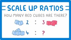 GCSE Maths - How to Scale Up Ratios #84 Instructional Video