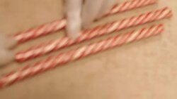 Making Candy Canes Stock Footage