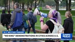 'No Kings' protests take place in thousands of cities across the US News Clip