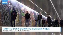 Italy Places Millions Of People On Lockdown In Effort To Contain Virus News Clip