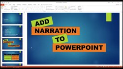 Enhancing Your PowerPoint Presentations with Narration Instructional Video