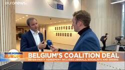 Belgium's seven-party coalition government sworn in after nearly 500 days of negotiations News Clip