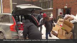 Polar vortex brings freezing temperatures to central, eastern Canada News Clip