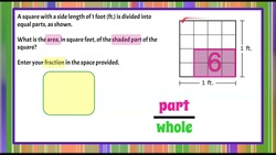 What Fraction is the Shaded Area? Instructional Video