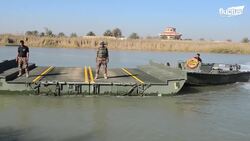 How NATO Troops Build Giant Floating Bridge in 5 Minutes to Cross River with Tanks Instructional Video
