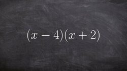 Learn How To Multiply Two Binomials Using Foil and Foil Face - Math Tutorial Instructional Video