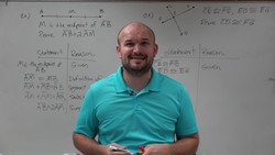 Master writing a two column proof using segment addition theorem Instructional Video