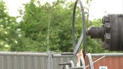 Studies are underway to see if natural heat can be drawn from deep gas extraction wells News Clip