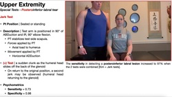 Kim and Jerk Tests [Posteroinferior Labral Tears] | Rationale & Interpretation Instructional Video