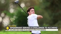 Tom Holland challenges Carlos Alcaraz for golf battle at Wimbledon News Clip
