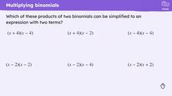 Difference of two squares Instructional Video