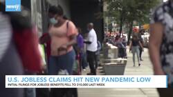 Jobless Claims Reach A Pandemic Low As Economy Recovers News Clip