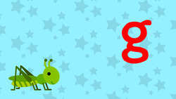 g Is For grasshopper - Lower Case Instructional Video