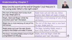 An exploration of Chapter 7 of 'Lord of the Flies' Instructional Video