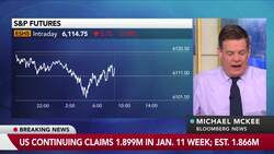 US Jobless Claims Edge Higher, Continuing Claims Jump News Clip