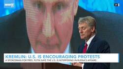 Kremlin Says U.S. is Encouraging Protests in Support of Navalny News Clip