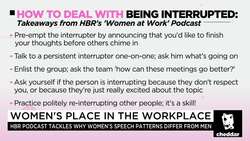 HBR's Latest Podcast Helps Women Be Heard at Work News Clip