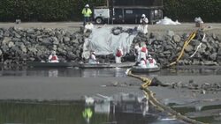 CLEAN : STOCKSHOTS: Oil spills News Clip