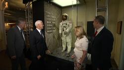 Armstrong's restored spacesuit goes on display Instructional Video