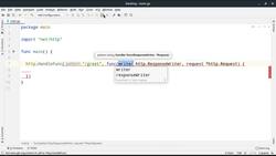 Building Microservices API in Go - Hello World Instructional Video