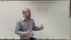 Solving a proportion by cross multiplication and inverse operations Instructional Video
