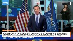California Orders 'Hard Close' Of Orange County Beaches News Clip