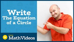 Master how to write the equation of a circle given different pieces of information Instructional Video