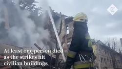 On the ground: Devastation as Russian shelling strikes civilian targets in Dnipro | Dispatch Instructional Video