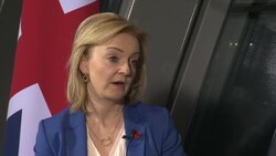 Liz Truss MP G7 Interview on China Human Rights News Clip