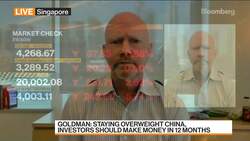 Goldman Remains 'Overweight' on China Stocks, Strategist Says News Clip