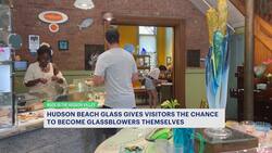 Made in the Hudson Valley: Hudson Beach Glass gives visitors the chance to become glassblowers themselves News Clip