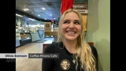 #TheMoment this cafe gave people free coffee for dancing News Clip