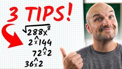 3 Tips to Simplifying Radicals Instructional Video