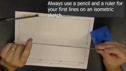 Isometric Sketching: From Object to Paper Instructional Video