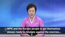 North Korea TV announcement on nuclear test News Clip