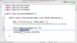 Java Programming for Complete Beginners - Java 16 - Step 02 - Recursively List and Filter All Files and Folders in Directory Instructional Video