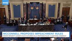 Proposed Impeachment Trial Rules Cut Number Of Opening Argument Days News Clip