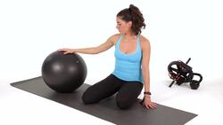 How to Do a Pike on a Swiss Ball Instructional Video