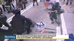 Hong Kong Clashes Intensify News Clip