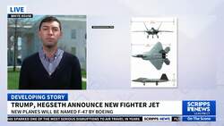 Trump announces Boeing will build next generation of US fighter jets News Clip