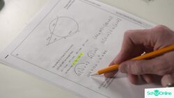 Circle Geometry: Finding the Length of a Chord and Solving Quadratic Equations Instructional Video