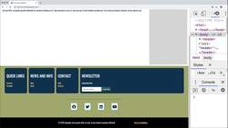 Modern Web Design with HTML5, CSS3, and JavaScript - Fat Footer Website Design Instructional Video